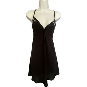 Oscar De La Renta Vintage Pink Label Slip Dress Size M